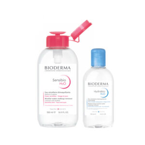 BIODERMA KIT SENSIBIO H2O POMPA 500ml + HYDRABIO H2O 250ml