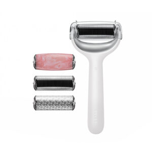 GESKE RODILLO FACIAL Y CORPORAL CON MICRO AGUJAS 9 EN 1 BLANCO